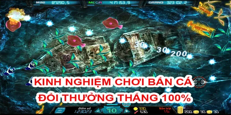 Kinh nghiệm chơi bắn cá đổi thưởng online luôn thắng